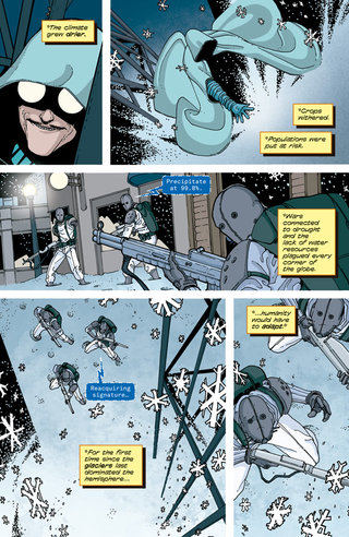 Illustration for article titled Exclusive Image preview: A climate change thriller begins in Snowfall #1